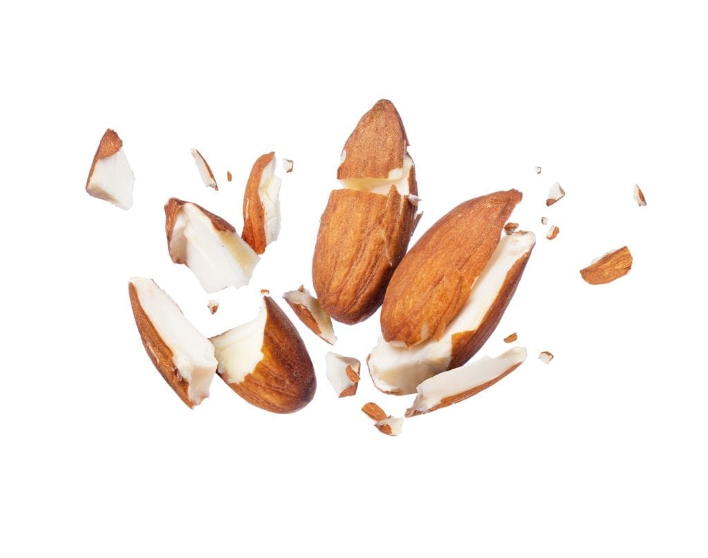 crushed almonds