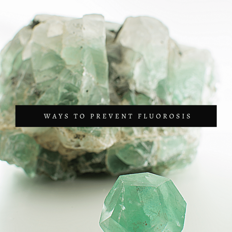 Ways to Prevent Fluorosis