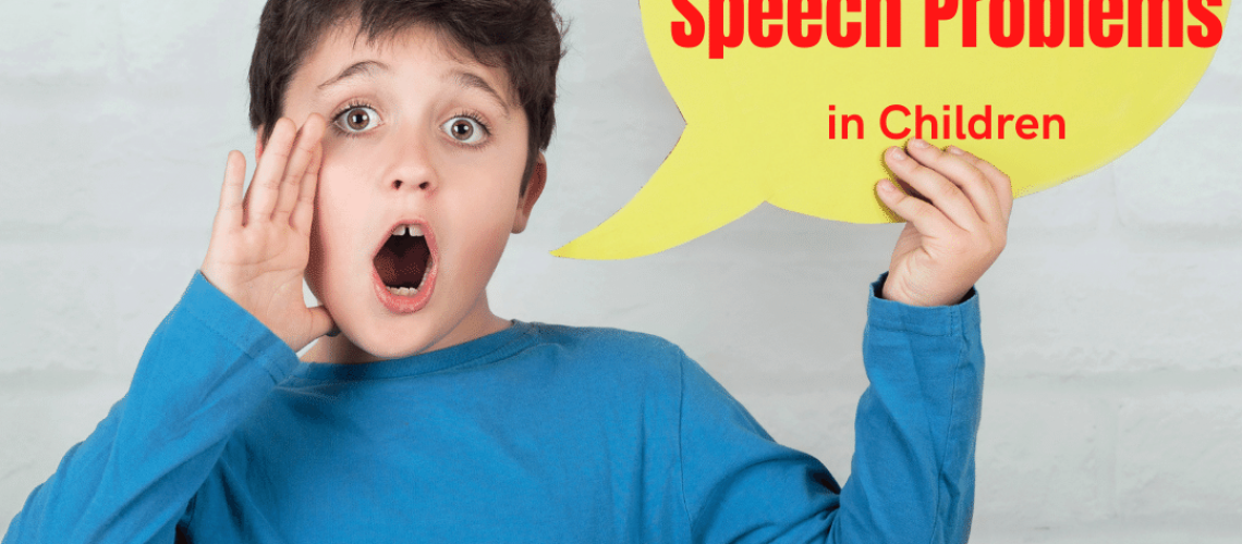 dental conditions associated with speech problems in children
